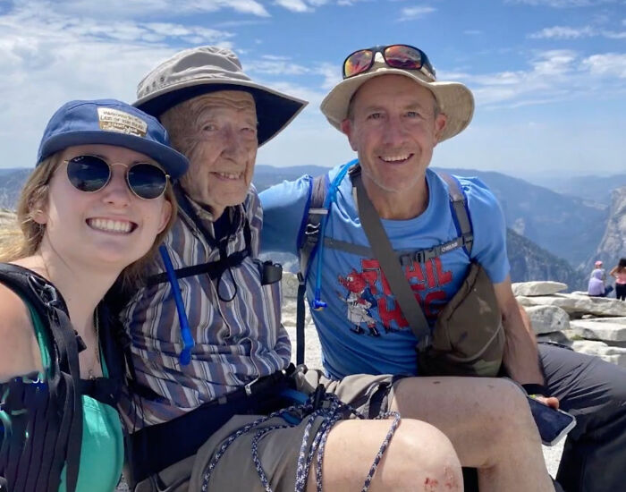 93 Y.O. Breaks Record And Becomes Oldest Man To Climb Half Dome 93 Y.O. Breaks Record And Becomes Oldest Man To Climb Half Dome