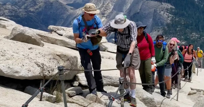 93 Y.O. Breaks Record And Becomes Oldest Man To Climb Half Dome