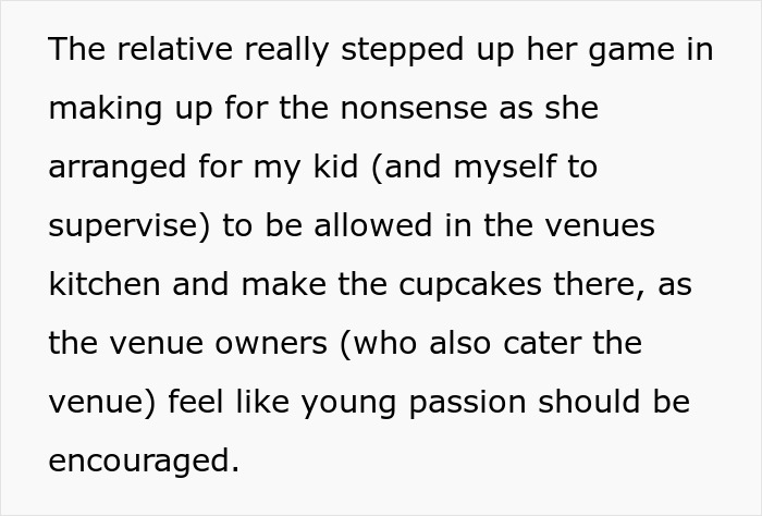 Relative Thinks 9-Year-Old “Shouldn’t Expect Payment” For 75 Cupcakes, Gets Called Out By Mom Relative Thinks 9-Year-Old “Shouldn’t Expect Payment” For 75 Cupcakes, Gets Called Out By Mom