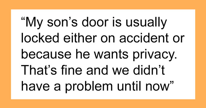 Teen Thinks He’s Being Super Smart Until Plan Fails And He’s Left Without A Bedroom Door