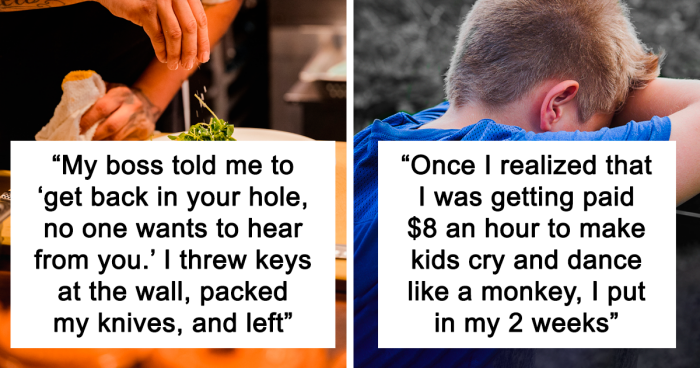 30 People Reveal What Moments At Work Made Them Quit On The Spot