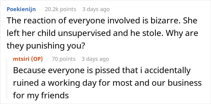 Guy Decides To Punish A Sandwich Thief, Ends Up Being At Fault As It Turns Out To Be A Kid Guy Decides To Punish A Sandwich Thief, Ends Up Being At Fault As It Turns Out To Be A Kid