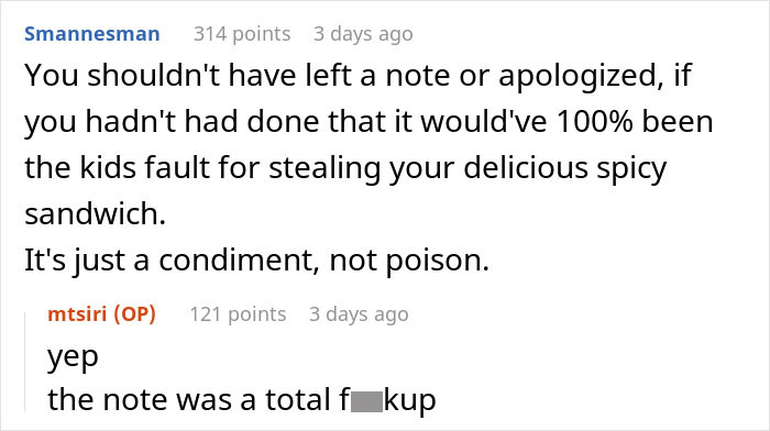 Guy Decides To Punish A Sandwich Thief, Ends Up Being At Fault As It Turns Out To Be A Kid Guy Decides To Punish A Sandwich Thief, Ends Up Being At Fault As It Turns Out To Be A Kid