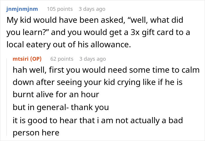 Guy Decides To Punish A Sandwich Thief, Ends Up Being At Fault As It Turns Out To Be A Kid Guy Decides To Punish A Sandwich Thief, Ends Up Being At Fault As It Turns Out To Be A Kid