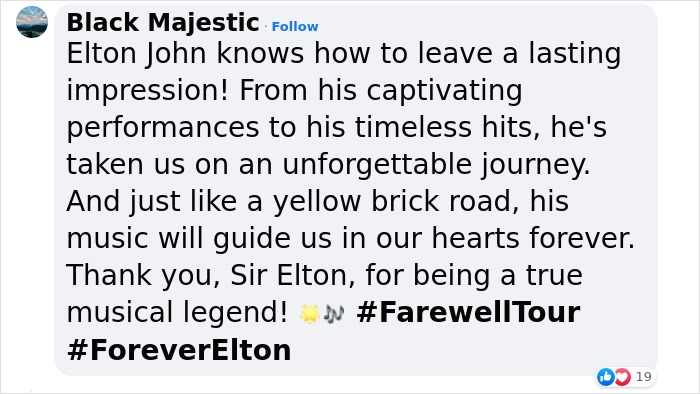 The End Of An Era As Elton John Says Goodbye To The Audiences The End Of An Era As Elton John Says Goodbye To The Audiences