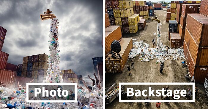 This Artist Shared 30 Behind-The-Scenes Images From His Photo Sets