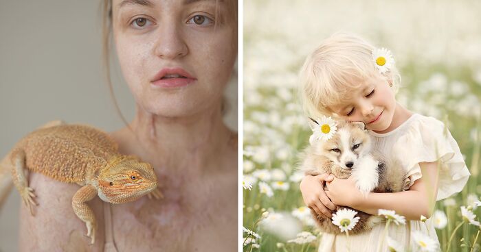 28 Images Showing The Incredible Bond Between Animals And People By This Photographer (New Pics)