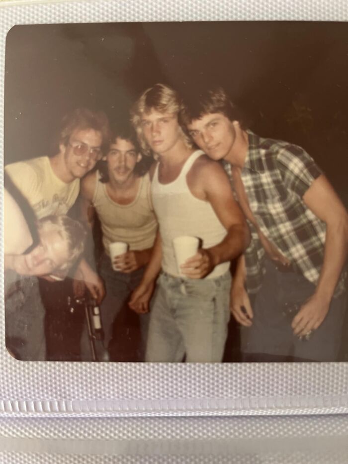 "The Keg In The Woods Nights…..hiding From The Police .." 🙌my Towns Spot Was Out By The Tracks Near The Edge Of Town. Lotta Hazy Memories!!