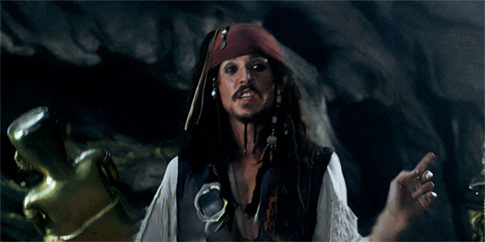 Jack Sparrow talking