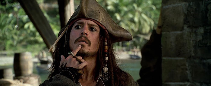 Jack Sparrow thinking