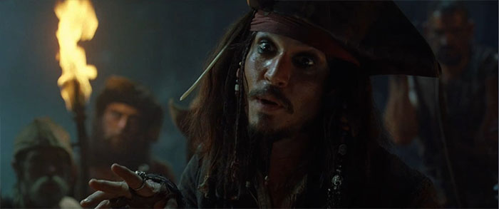 Jack Sparrow talking