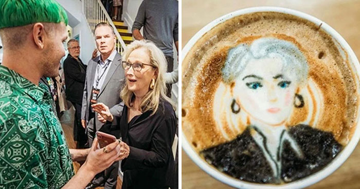 This Barista Brews Celebrity Portraits In Lattes That Are Almost Too Beautiful To Drink (39 Pics)