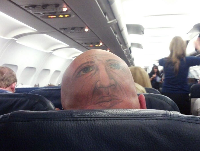 The Tattoo On The Back Of This Head Is Way Creepier