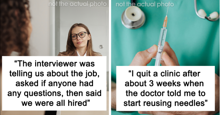 “15 Minutes”: 40 Ex-Employees Share The Quickest They Have Ever Left A Job