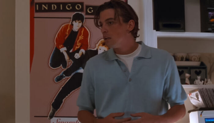 Billy talking to someone 