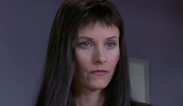 Gale looking mad at someone 