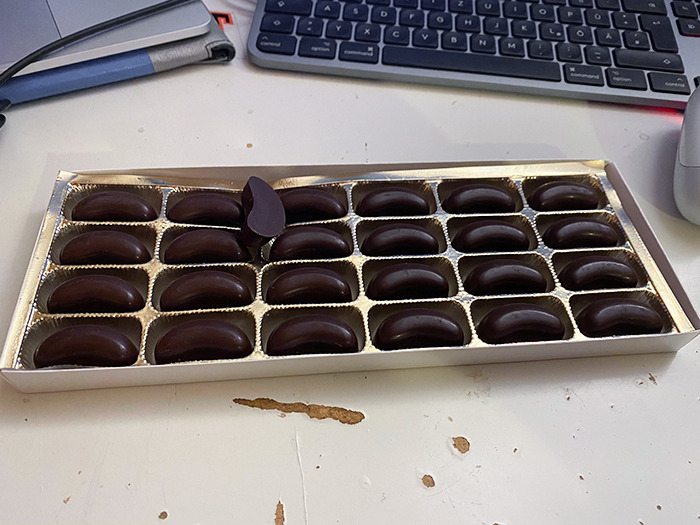 I Got An Extra Piece Of Chocolate The Other Day