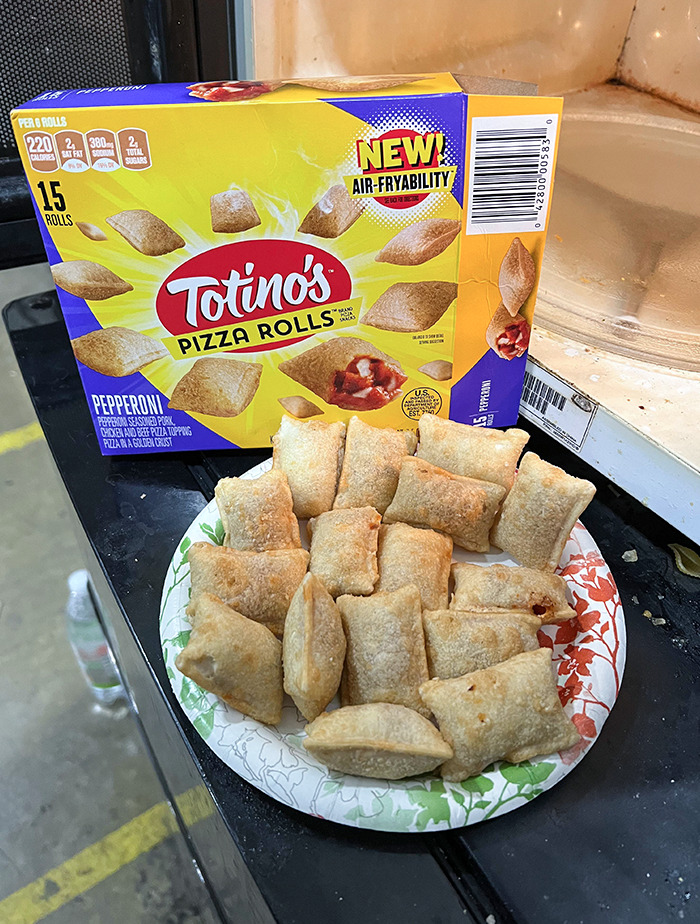 I Got An Extra Pizza Roll In My 15 Count Package
