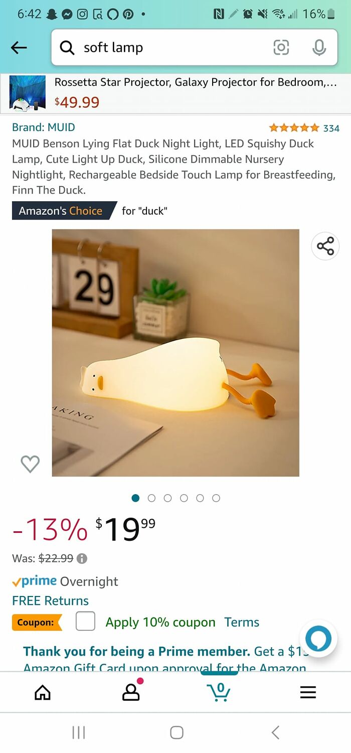 Need A Lamp For My Office At My New Job. This Showed Up Recommended On Amazon. 12 On My Desk Would Be A Good Conversation Starter With My New Coworkers