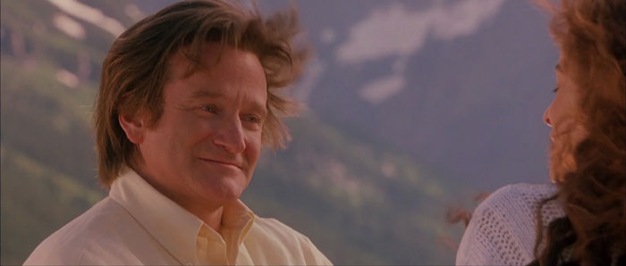 Robin Williams in the wind from what dreams may come