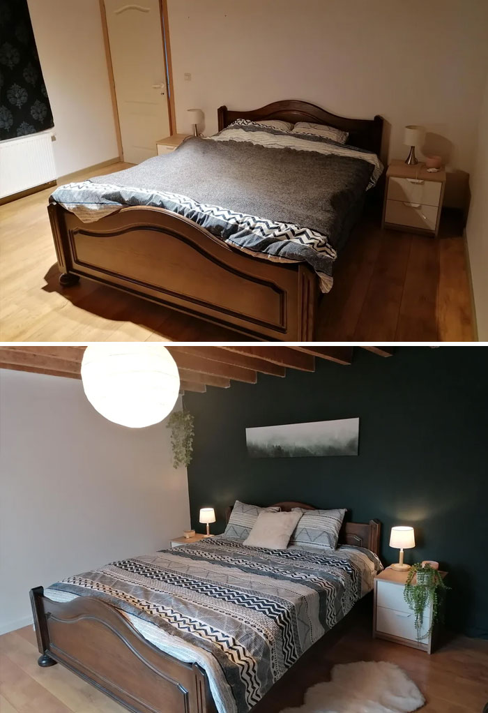 Update On Transforming Our Bedroom While Boyfriend Was Away! Before/After Pictures