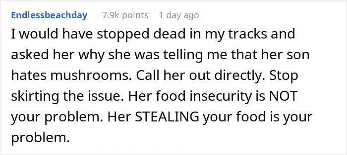“I Put Veggies In My Food To Stop My Roommate’s Kid From Eating It. Mom Threatens Legal Action”