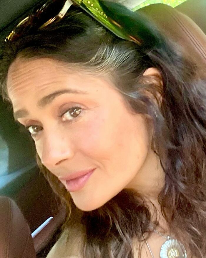Salma Hayek, ‘The Most Beautiful Woman On The Planet’, Reveals Clever Hack For Hiding Gray Hair Salma Hayek, ‘The Most Beautiful Woman On The Planet’, Reveals Clever Hack For Hiding Gray Hair