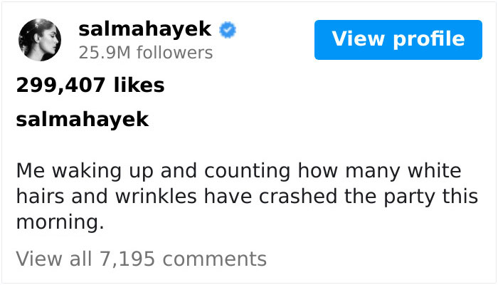 Salma Hayek, ‘The Most Beautiful Woman On The Planet’, Reveals Clever Hack For Hiding Gray Hair