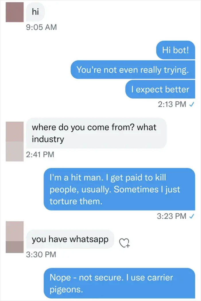 The Person Who Let A Scammer Know Exactly How They Do Business