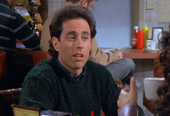  Jerry wearing black sweater