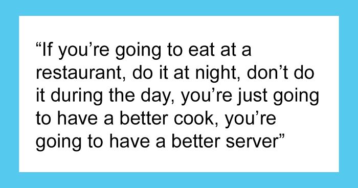 Server Reveals “Everything You Wish You Didn’t Know About Restaurants”