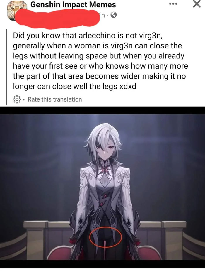 Til Thigh Gap= Not "Virg3n"