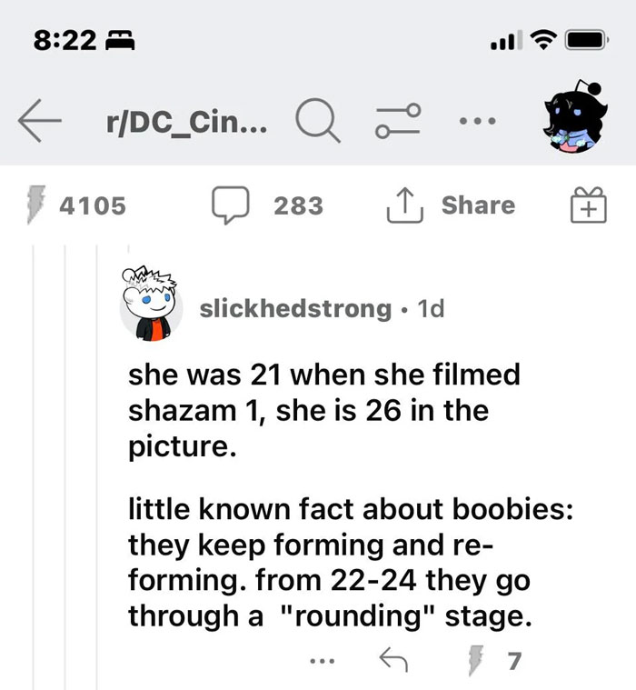 He’s Right That Breasts Change Throughout A Woman’s Life, But A “Rounding” Stage That Only Occurs Within 2 Years At A Specific Age?