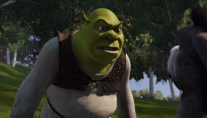 Shrek Angry