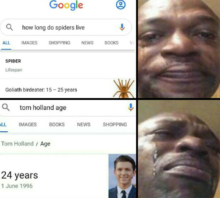 sad death spiderman meme