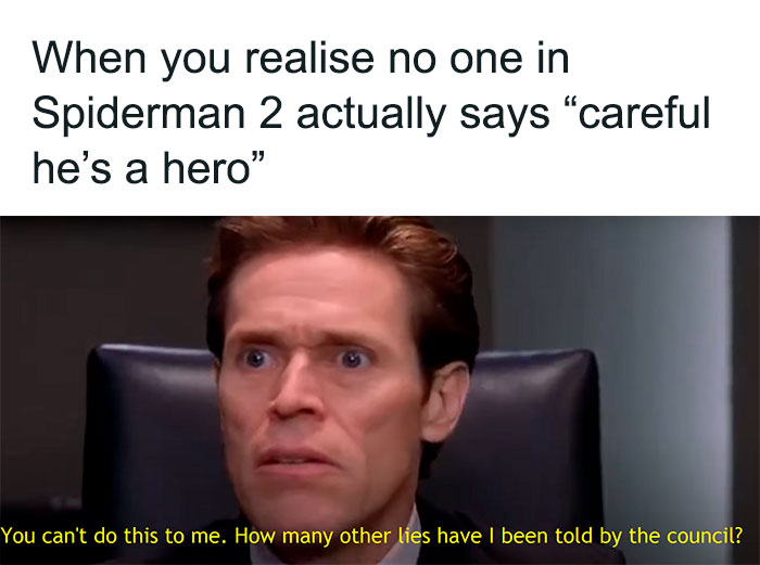 confusing spiderman meme