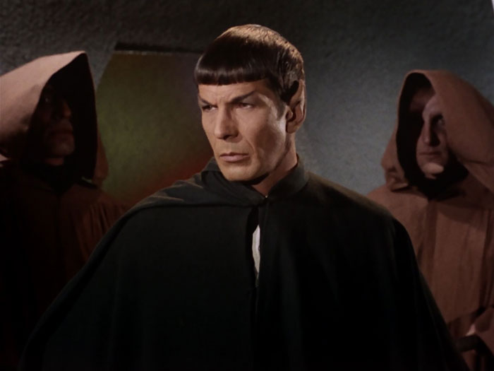 spock looking menacingly 