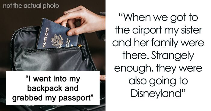 Teenager Hides Passport In Her Sock When She Realizes She Will Have To Babysit During The Trip