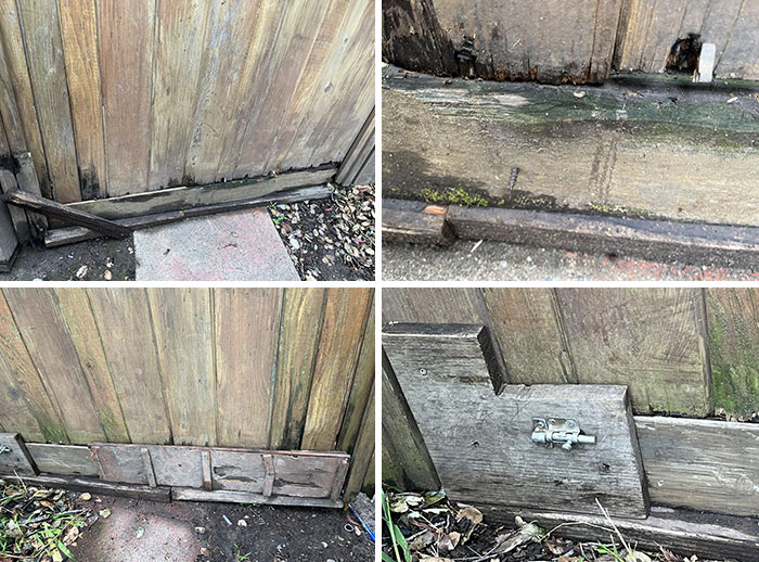 Landlord "Fixes" My Rotten Gate