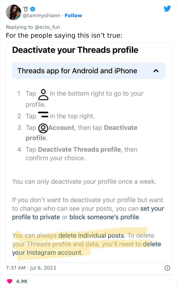Threads Users ‘Trapped’ As They Realize You Can’t Delete The App Without Deleting Instagram Too
