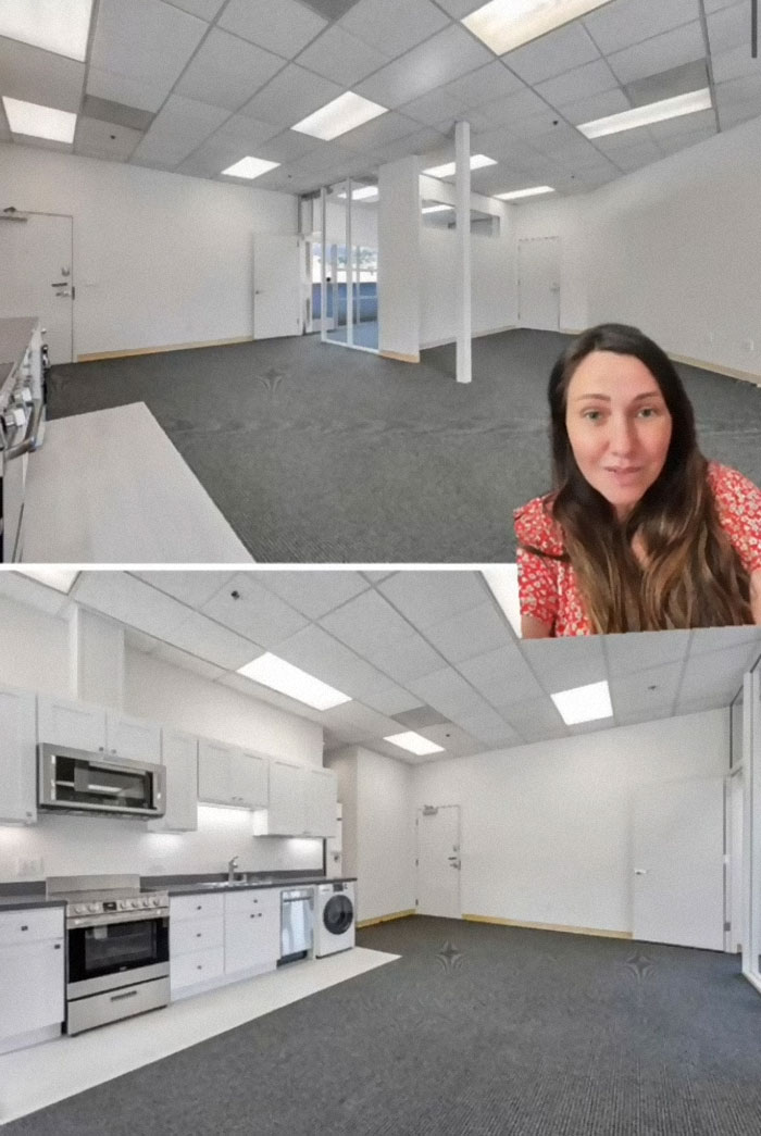 “I’ve Never Seen It Done So Lazily”: Horrid Converted Office Apartment Costing $520,000 Goes Viral “I’ve Never Seen It Done So Lazily”: Horrid Converted Office Apartment Costing $520,000 Goes Viral