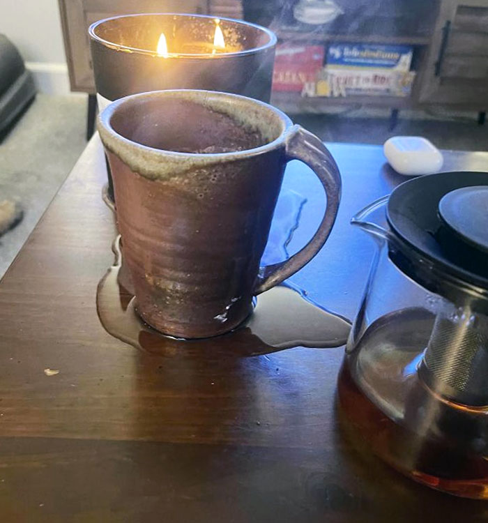 Bought A $44 Handmade, Ceramic Mug. It Cracks As I Pour In My First Cup Of Tea
