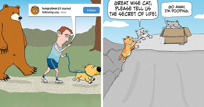 40 New Comics That Feature Animals In Funny Situations By Captainscratchy