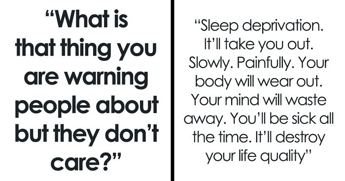 29 Things People Try To Warn Others About But They Don’t Listen