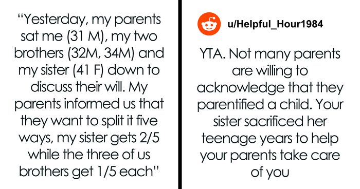 Guy Seeks Support Online After Refusing To Give Up Part Of His Inheritance To Elder Sister