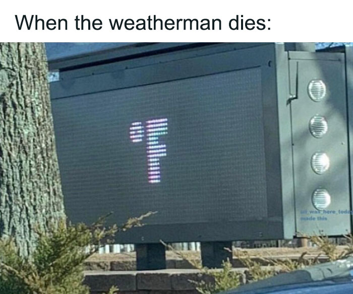 Mistake in Screen Weather meme