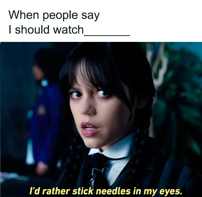 40 Wednesday Addams Memes From The Coolest Netflix Series | Bored Panda