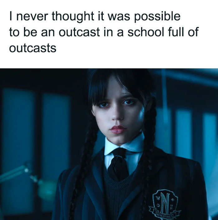 40 Wednesday Addams Memes From The Coolest Netflix Series Bored Panda