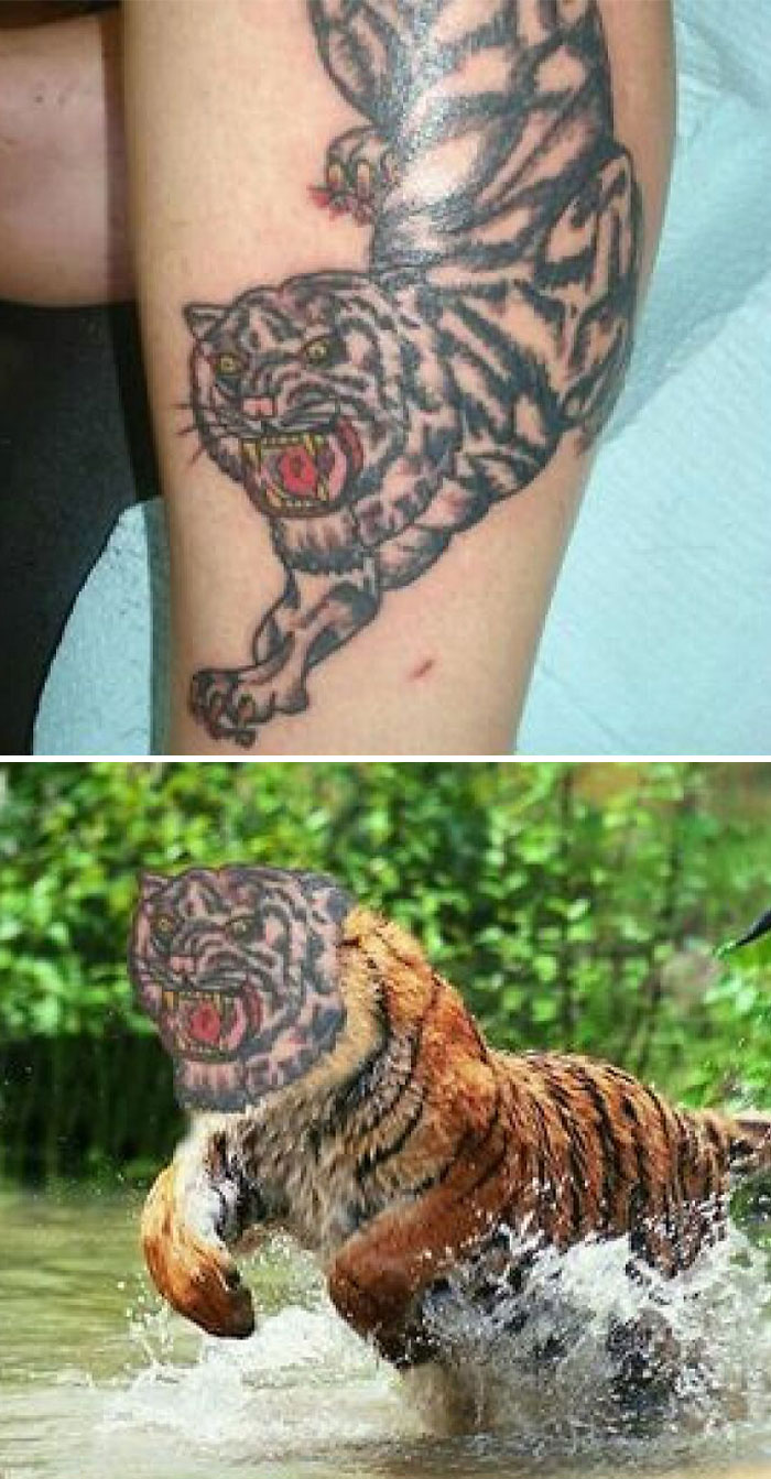 “Tattoo Fails”: 35 Times People Didn’t Even Realize How Much Their Tattoos Sucked