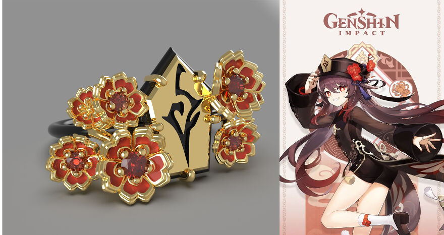 For 3 Weeks I've Been Creating Fanart Jewelry Inspired By Different Games - This Week's Genshin Impact-Inspired Jewelry (21 Pics) For 3 Weeks I've Been Creating Fanart Jewelry Inspired By Different Games - This Week's Genshin Impact-Inspired Jewelry (21 Pics)
